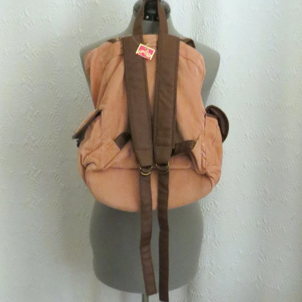 Candies Corduroy Aztec Southwestern  Style Backpack New